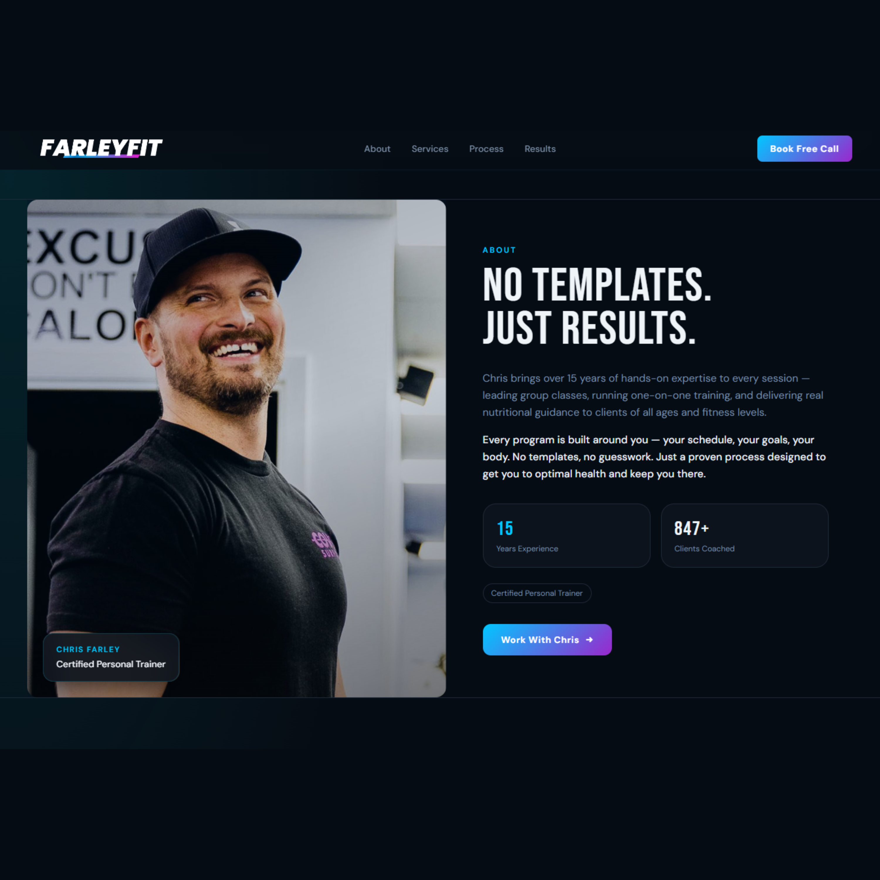 Farley Fitness Website